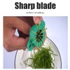 Sharp Onion Slicer, Stainless Steel Spring Onion Cutter with Exclusive