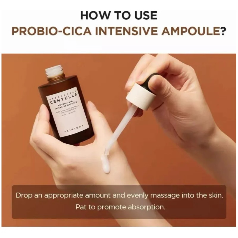 Skin1004 Madagascar Centella Probio-cica Intensive Ampoule 5 Sensible Acné Grasa