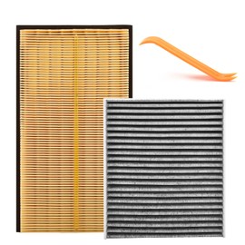 Cabin and Engine Air Filter Kit Compatible with 2018-2025 Toyota Corolla Camry C-HR RAV4 2018-2024 Lexus UX200 RX350h ES300h NX II350h II450h 1.2L 2.0L 2.5L Replace 17801-77050 87139-02270