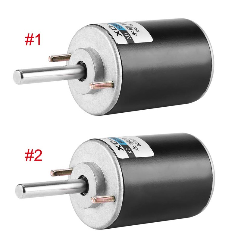 30 Watt 12 V/24 V DC Permanent Magnet Electric Motor,