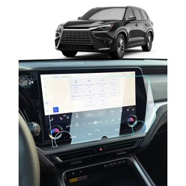For 2025 Lexus TX Screen Protector - 2025 2024 2023 TX350/TX350h/TX450h+/TX500h Accessories 9H Tempered Glass 14 Inch Navigation Touchscreen Anti-Scratch Reduce Fingerprints High Sensitivity HD Clear