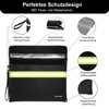 Fireproof Bag 6500°F, Improved Fireproof Money Bag with Waterproof Zip