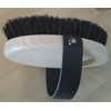 William Leistner Organic Horse Head Grooming Brush with Horsehair