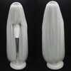 1M/40 INCH Thick Long Straight Grey Costume Wig for Women