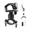 MiOYOOW Bicycle Torch Holder, 360° Rotatable, Adjustable Bicycle Flashlights Clamp,