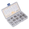 75Pcs Stainless Steel Threaded Inserts Nuts Assortment Tool Kit for