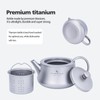 Boundless Voyage 300ml Titanium Kettle Portable Kung Fu Tea Set