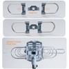 McDuory Amplified Digital Outdoor HDTV Antenna 150 Miles Long Range