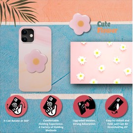 Cute Flower Series Collapsible Design Phone Grip