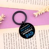 QUIHUD Son-In-Law Gifts For Birthday Fathers Day Keychain Unique Adults