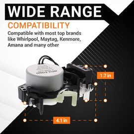BlueStars W10913953 49tyz-e120a1 Washer Shift Actuator Replacement - Compatible with Whirlpool Kenmore Washing Machines - Replaces W10815026 PS11769864 W10597177 WPW10597177 W10913953VP AP6037270