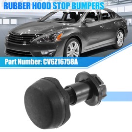 X AUTOHAUX Set of 2 Bonnet Stop Cushion Bumper Rubber CV6Z16758A for Ford