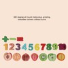 Counting Shape Stacker Improve Cognitive Ability Smoother Edge Bright Colors