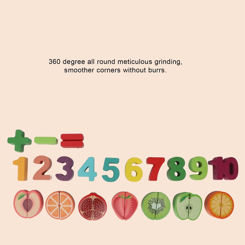 Counting Shape Stacker Improve Cognitive Ability Smoother Edge Bright Colors