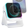 Wireless Induction Speaker Phone Stand Speaker Induction Audio Led Light