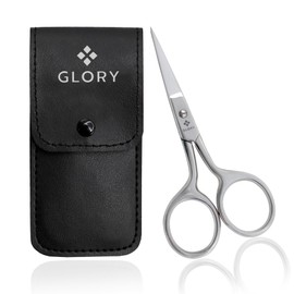 Professional Small Precision Eyebrow, Eyelash, Nose Hair Scissors Stainless Steel, Extra Fine Straight Blades For Women Men