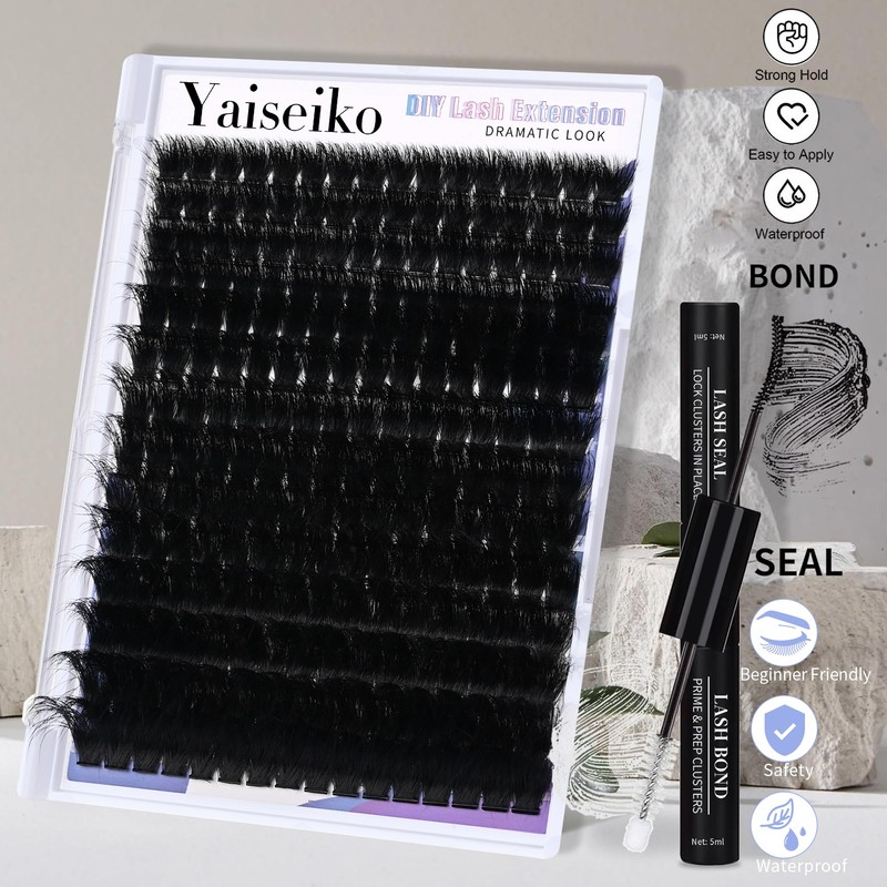 Mega Lash Clusters Kit 300D Thick 12-25mm Volume Cluster Eyelash