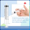 Dacitiery Pack of 20 Syringes, 10 ml Needleless Sterile Syringes