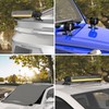 Magnetpro 2 Pieces Strong Rubber Coated Mounting Magnets Anti-Scratch, Over