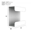 UPS Mount 143 (Single) | Wall Mount for UPS |