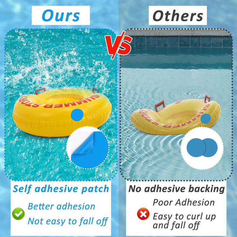 Exlarge Pool Liner Repair Patch 4ft x 2.8ft Vinyl Pool
