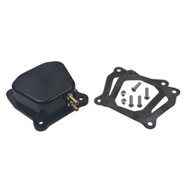 Billet Valve Cover for Predator 212cc 196cc Non-Hemi Clone,for Coleman CT200U BT200X Mini Bike,for Honda GX160-GX200, Black