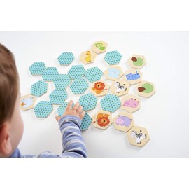 TickiT 76132 Animal Memory Game Set, 28 Pieces