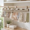 Hanging Sock Drying Rack for Laundry – Space-Saving Plastic Hanger