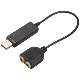 BUFFALO BUFFALO USB AUDIO ADAPTER BSHSAU105BK