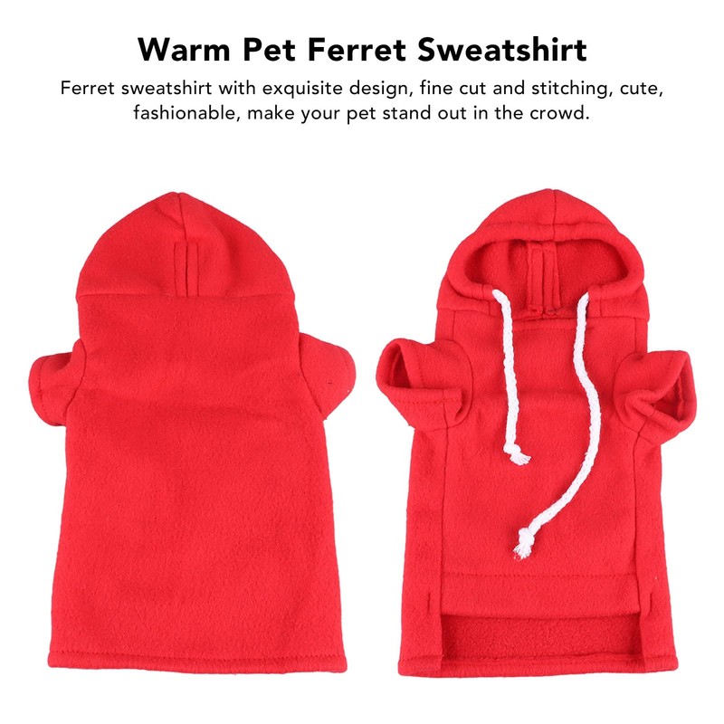 Ropa de Hurón, Sudadera de Hurón Suave y Cálida, Disfraz