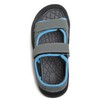 Skysole Sandalias resistentes de doble banda para niño, Azul LT,
