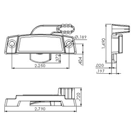 Window Sash Sweep Lock 3193BLACK
