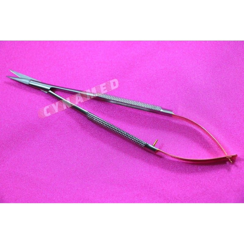 Premium German Stainless Castroviejo Micro Scissors Straight Tc 6 inch