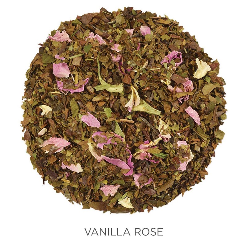 Tea Forte Vanilla Rose Premium Organic Loose Leaf Caffeinated White