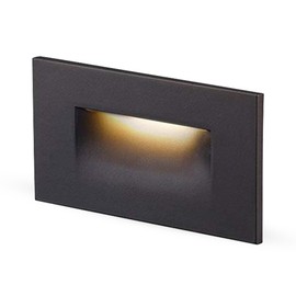 CLOUDY BAY 120V Dimmable LED Indoor Outdoor Step Light,3000K Warm White Stair Lights,Oil Rubbed Bronze