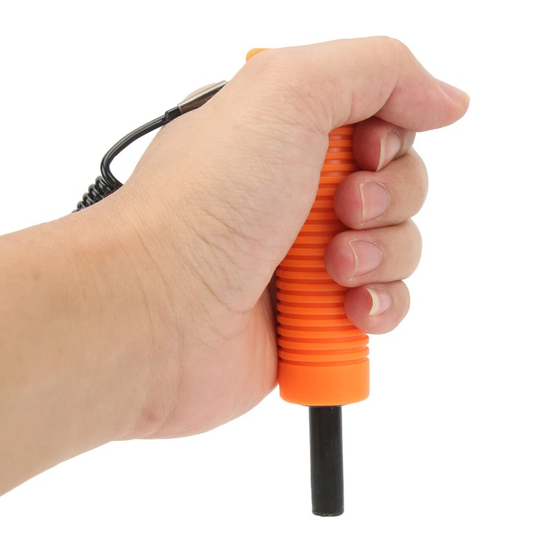Fishing Ice Picks Kit,Ice Fishing Safety Pick Stainless Steel Orange