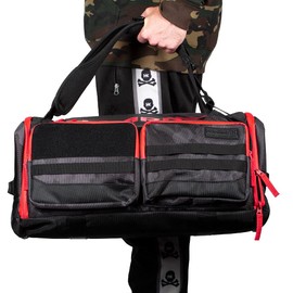 HK Army Expand Backpack Paintball Gearbag - Shroud Black/Red