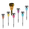 Solar Garden Lights 6Packs IP65 Water Resistant LED Lawn Pathway