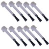 10 Pcs Nail Polish Replacement Brush Head Gel Liquid Brushes