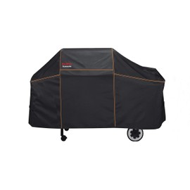 BriolPro Accessories 7552 Grill Cover with Brush and Tongs for Weber Genesis Silver / Gold / 2000 - 5500 Gas Grills