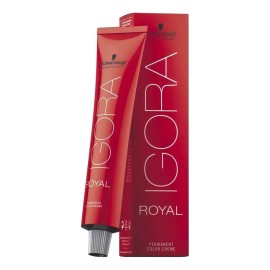 Tinte Para Cabello En Crema Igora Royal Profesional 60g 8-0 Rubio Claro Natural