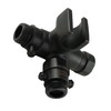 High Sierra® - Solid Metal 4-Way Combination Shower System Adapter