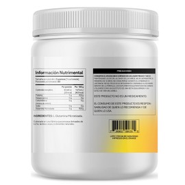 Primetech Nutrition Glutamina en polvo Micronizada L Glutamine powder 300 gr, 60 servicios L-GLUTAMINA