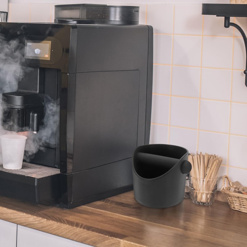 CheurYae Coffee Knock Box,0.45L Espresso Knock Box,Coffee Knock Box Small,Coffee