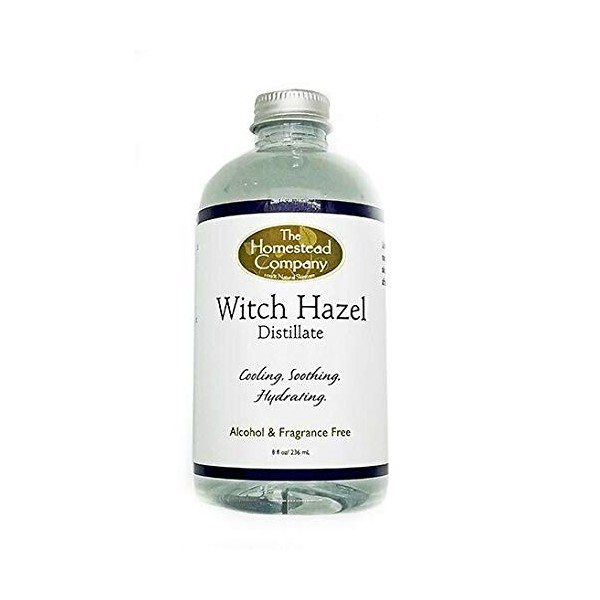 The Homestead Company - Witch Hazel Distillate Alcohol & Fragrance Free - 8 oz.