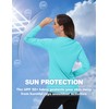 TACVASEN Long Sleeve Athletic Tops for Women UPF 50+ UV