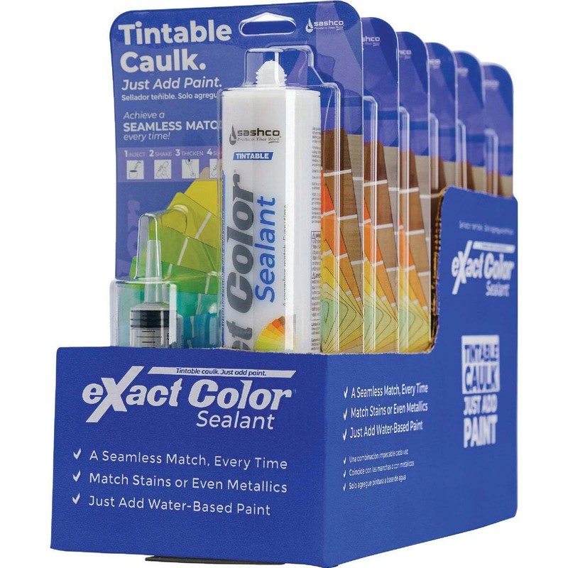 9.5 oz Sashco 12010 eXact color High Performance Acrylic Latex