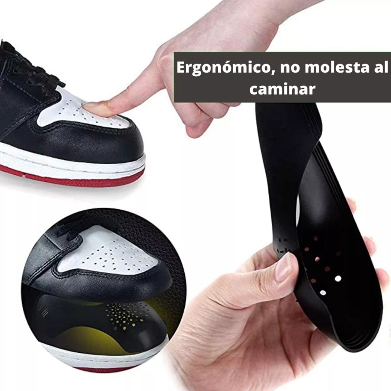 Veraly 2 Pares Protector De Tenis Antiarrugas Shield Sneaker 4pz