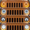 AMUNIESUN DOT 2x7inch Round Led Projector Headlights Combo Beams(High &