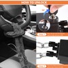 Steering Wheel Lock 72cm with Seat Belt Buckle, B-Class Lock